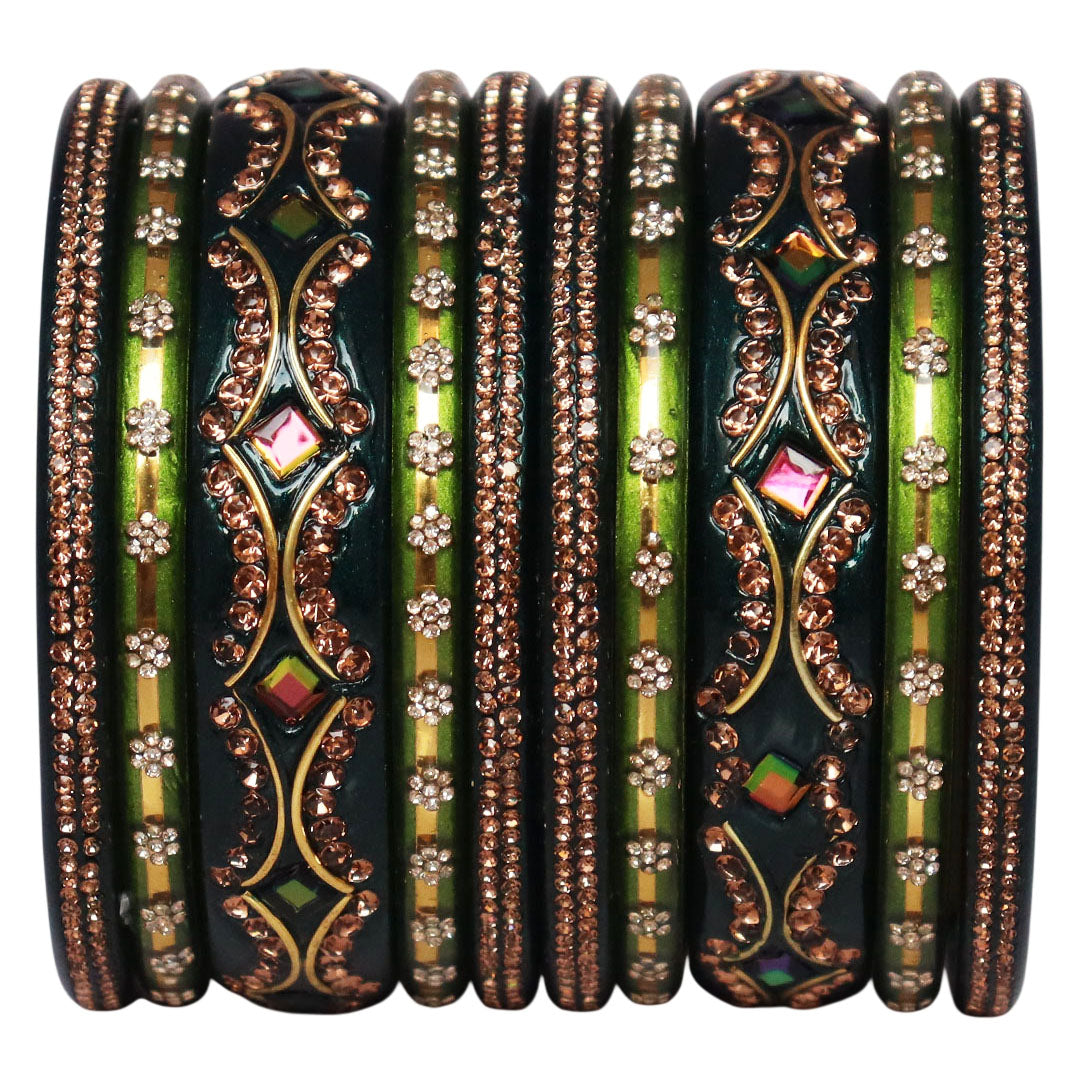 Handcrafted Lac Short Bangles for Marriage & Festival Functions