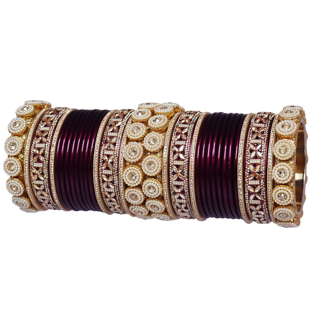 Rajasthani Kundan Lac Bangles for Bride and Wedding Wear