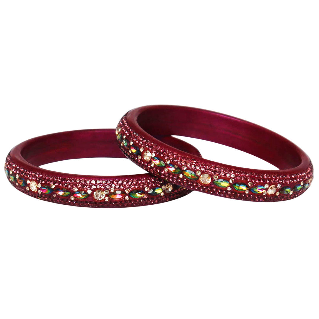 Women’s Lac Kada Jewelry in Latest Artifical Stones Design