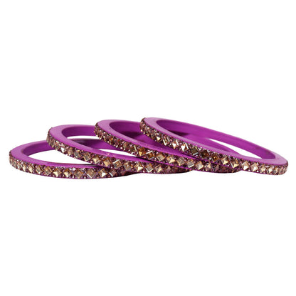 Handmade Lac Bangles For Women With Latest Kundan Design