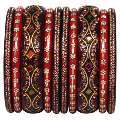 Handcrafted Lac Short Bangles for Marriage & Festival Functions