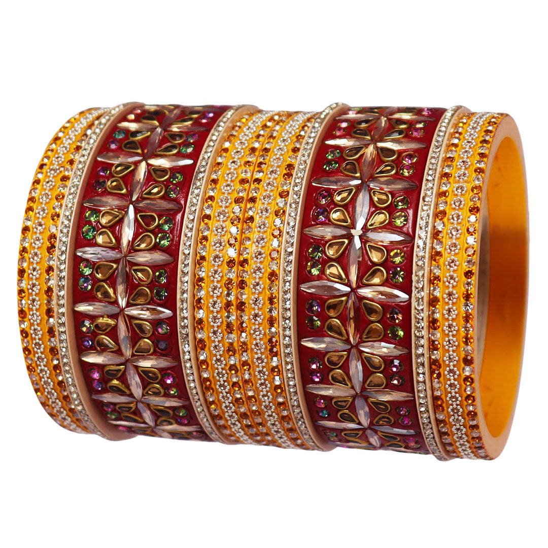 Wedding Kundan Bangles for Women