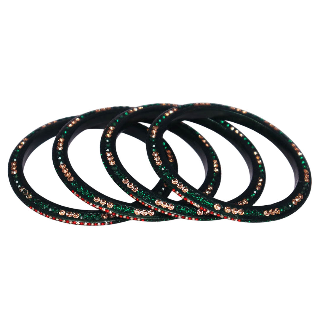 Lightweight Rhinestone Bangles for Women