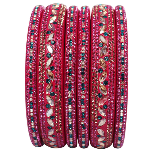 Festival Special Designer Lac Bangles Set With Latest Kundan Design