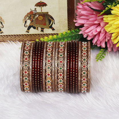Designer Lac Bangles for Karwa Chauth in Latest Design