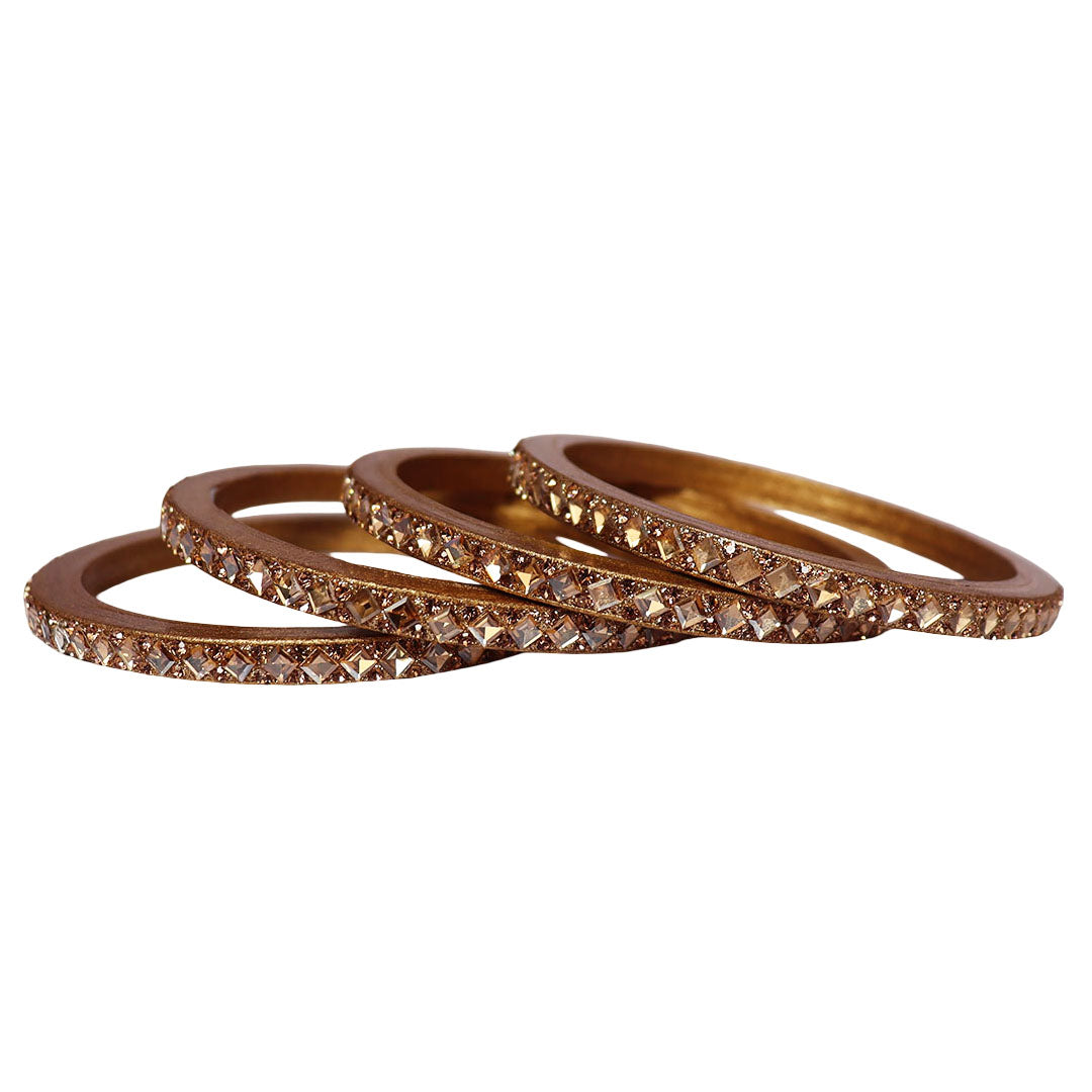 Handmade Lac Bangles For Women With Latest Kundan Design