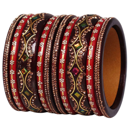 Handcrafted Lac Short Bangles for Marriage & Festival Functions