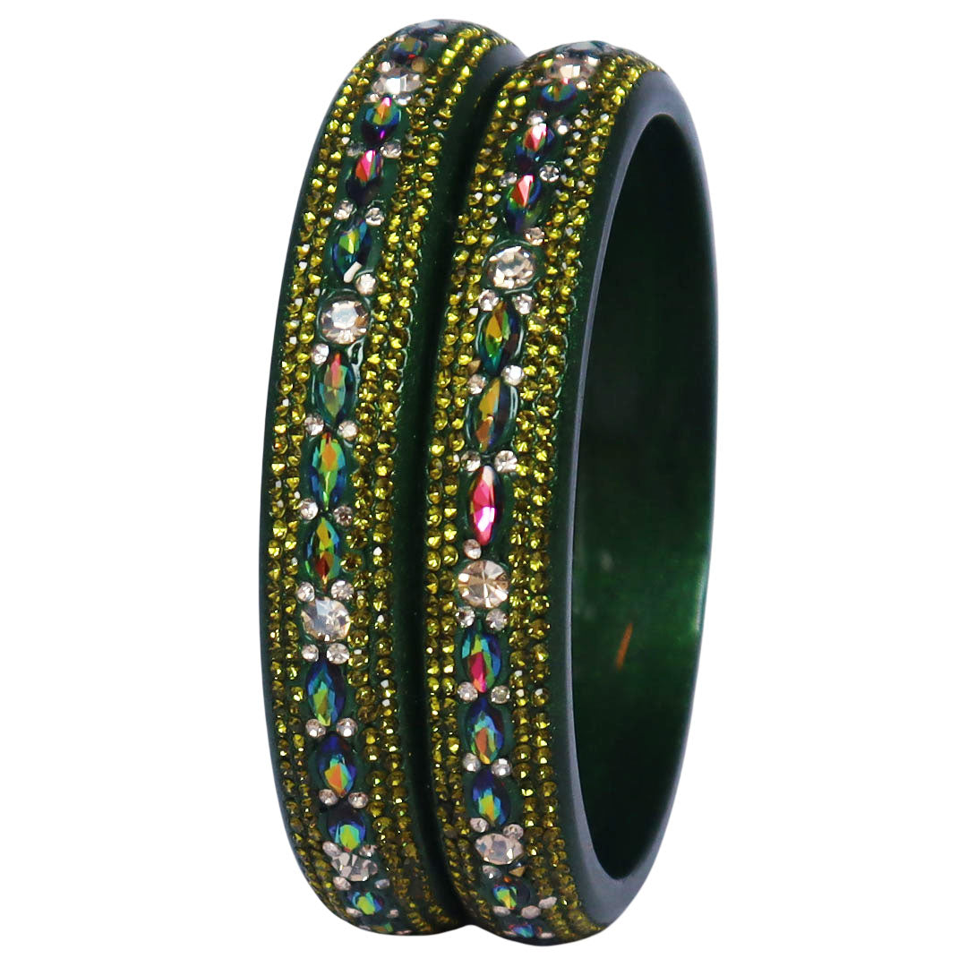 Women’s Lac Kada Jewelry in Latest Artifical Stones Design