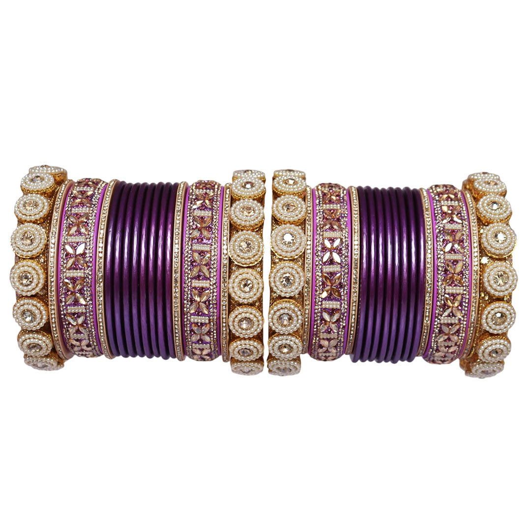 Rajasthani Kundan Lac Bangles for Bride and Wedding Wear