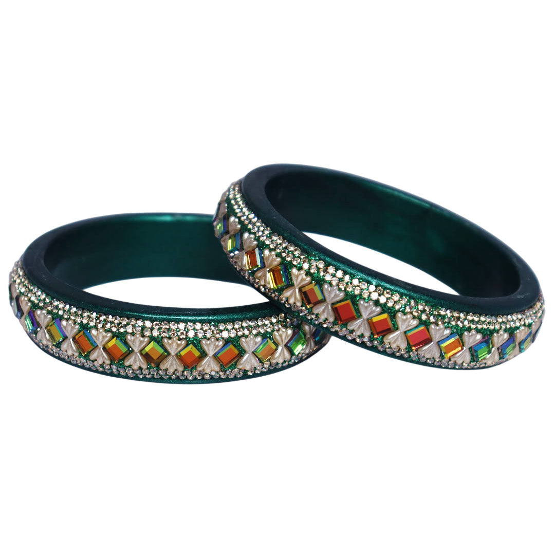 Premium Handmade Lac Kada Bangles for Women – Traditional Indian Jewellery by TAJ BRIDAL STORE