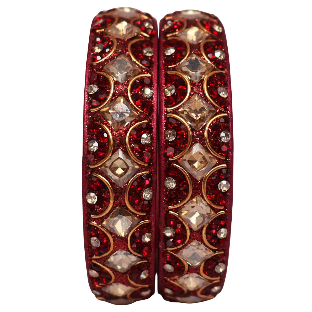 Jaipuri Fancy Lac Kada Bangles For Women With Latest Kundan Design
