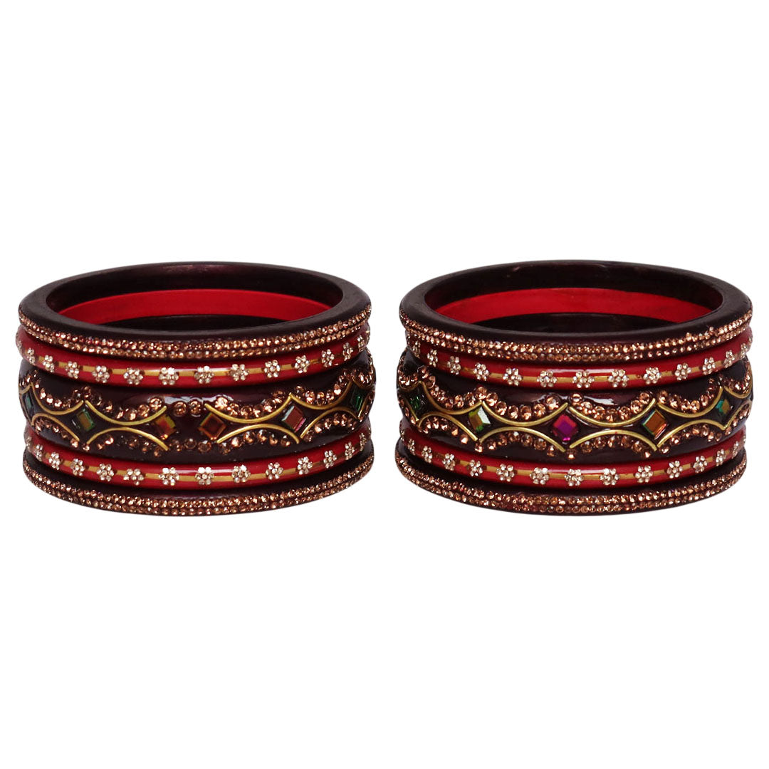 Handcrafted Lac Short Bangles for Marriage & Festival Functions