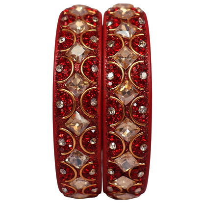 Jaipuri Fancy Lac Kada Bangles For Women With Latest Kundan Design