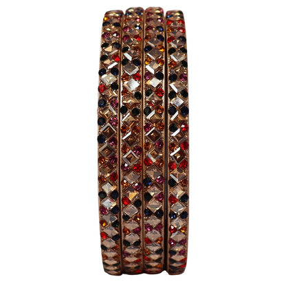 Handmade Lac Bangles For Women With Latest Kundan Design