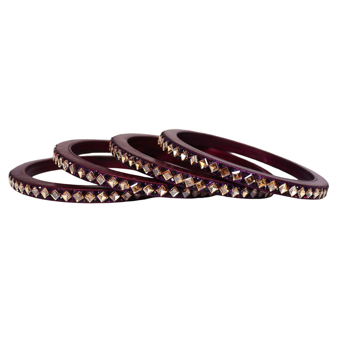Handmade Lac Bangles For Women With Latest Kundan Design