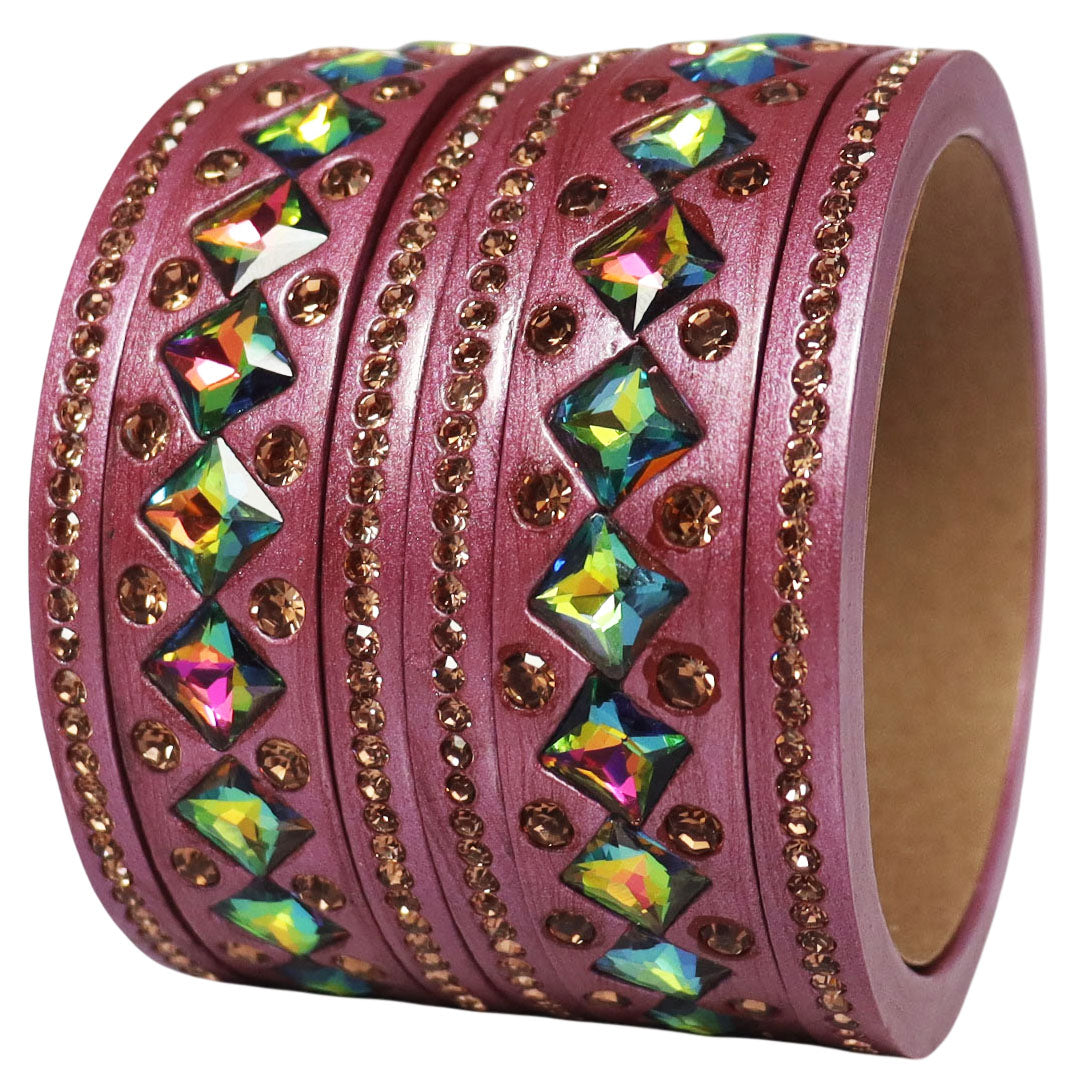 Rakhi Special Traditional Lac Bangles Set With Latest Kundan Design