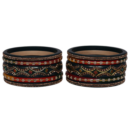 Handcrafted Lac Short Bangles for Marriage & Festival Functions