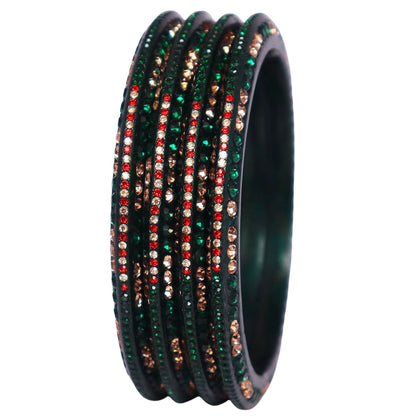 Lightweight Rhinestone Bangles for Women