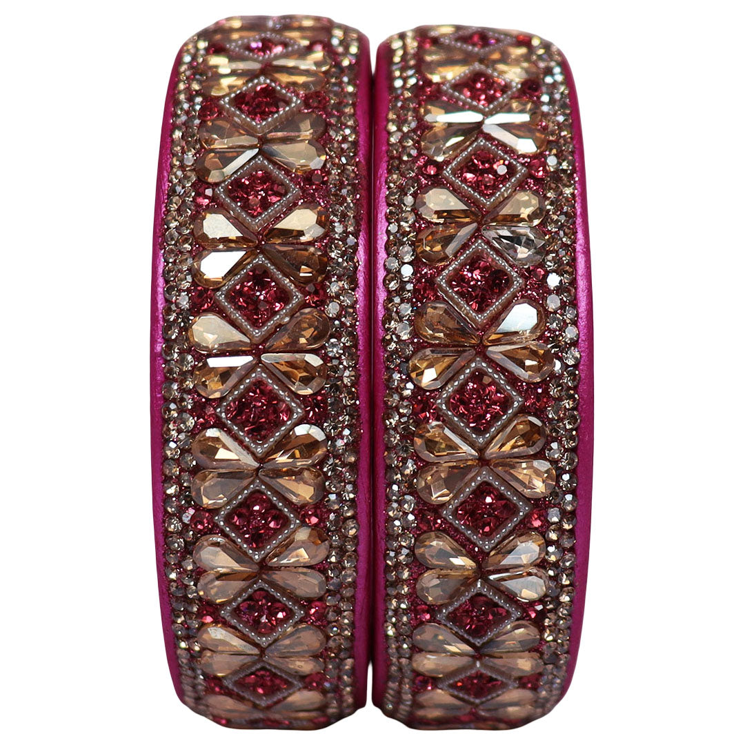 Jaipuri Designer Lac Kada Bangles For Women With Latest Kundan Design