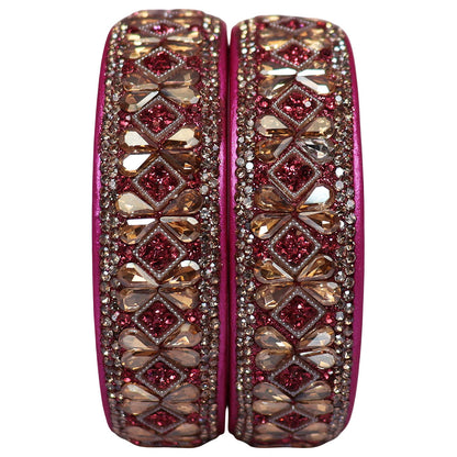 Jaipuri Designer Lac Kada Bangles For Women With Latest Kundan Design