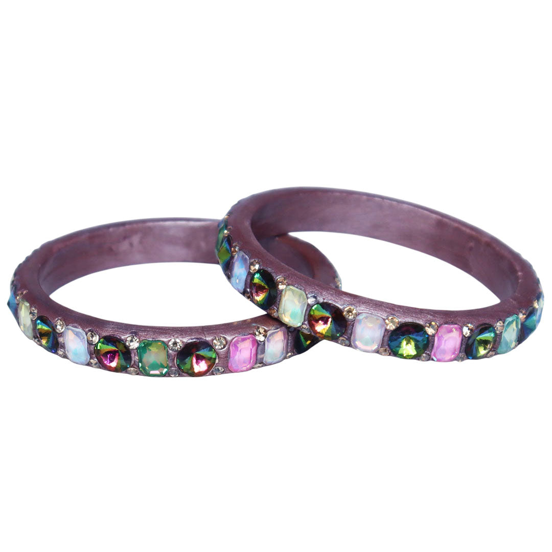 Ethnic Lac Bangles for Women | Antique Handmade Bangles for Wedding and Festival Wear