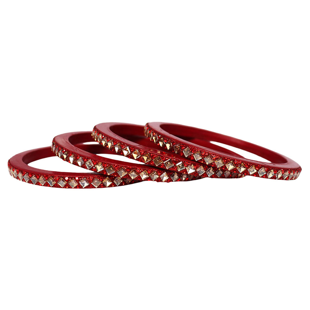 Handmade Lac Bangles For Women With Latest Kundan Design