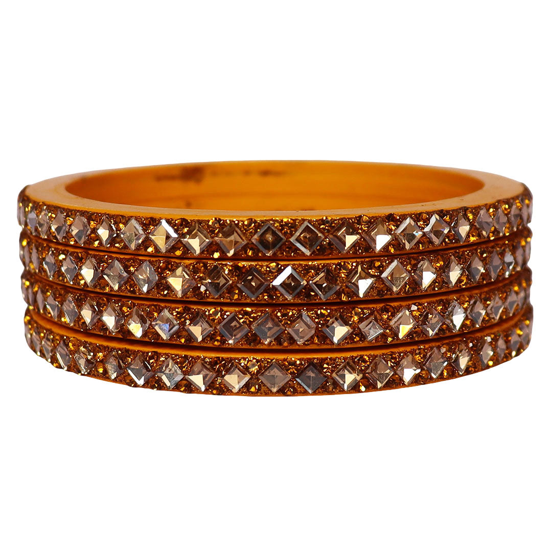 Handmade Lac Bangles For Women With Latest Kundan Design