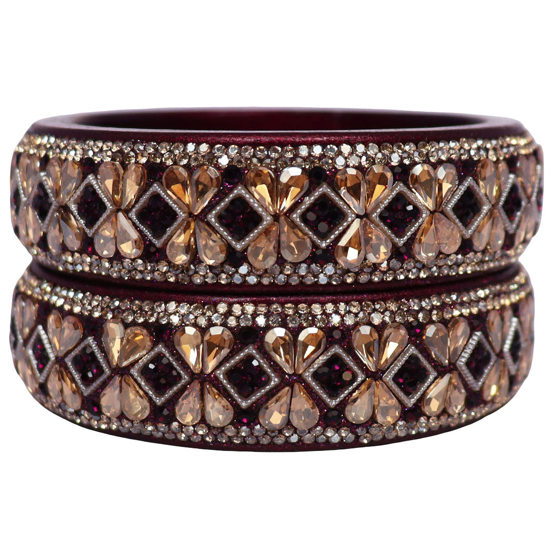 Jaipuri Designer Lac Kada Bangles For Women With Latest Kundan Design