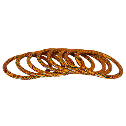 Lightweight Handmade Leheriya Lac Bangles for Weddings, Festivals, and Daily Wear