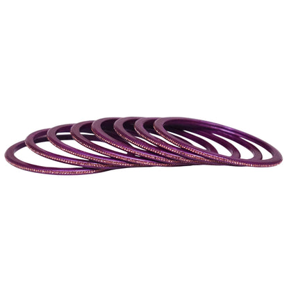 Traditional Rajasthani Lac Bangles with Fine Rhinestones Design