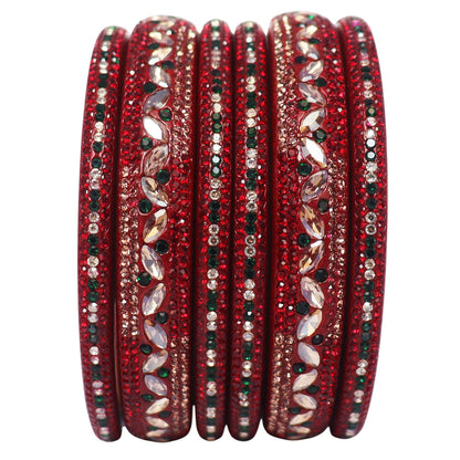 Festival Special Designer Lac Bangles Set With Latest Kundan Design