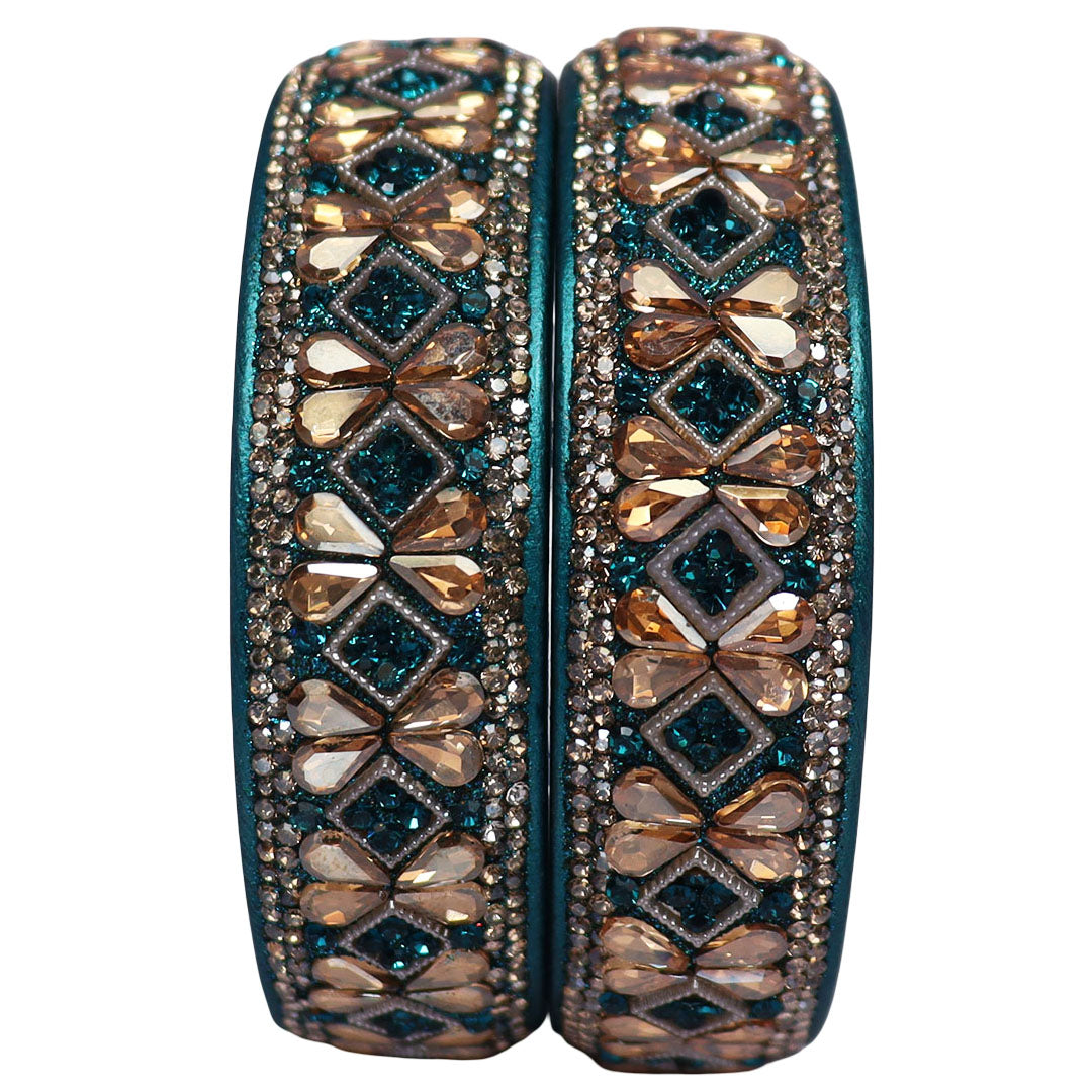 Jaipuri Designer Lac Kada Bangles For Women With Latest Kundan Design