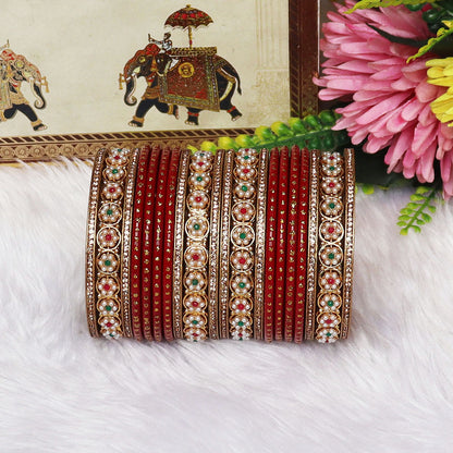 Designer Lac Bangles for Karwa Chauth in Latest Design