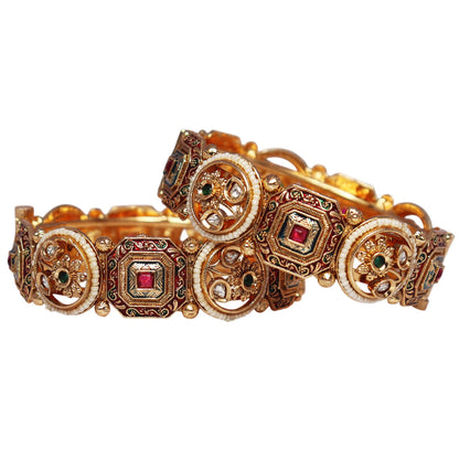 Premium Gold Plated Bracelet for Women's in Traditional Design