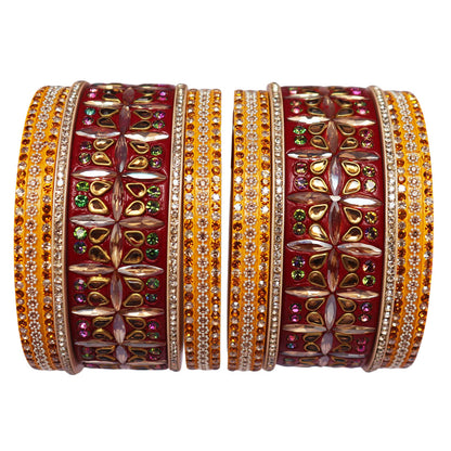 Wedding Kundan Bangles for Women
