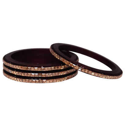 Handcrafted Lac Bangles – Rajasthani Kundan Design for Weddings