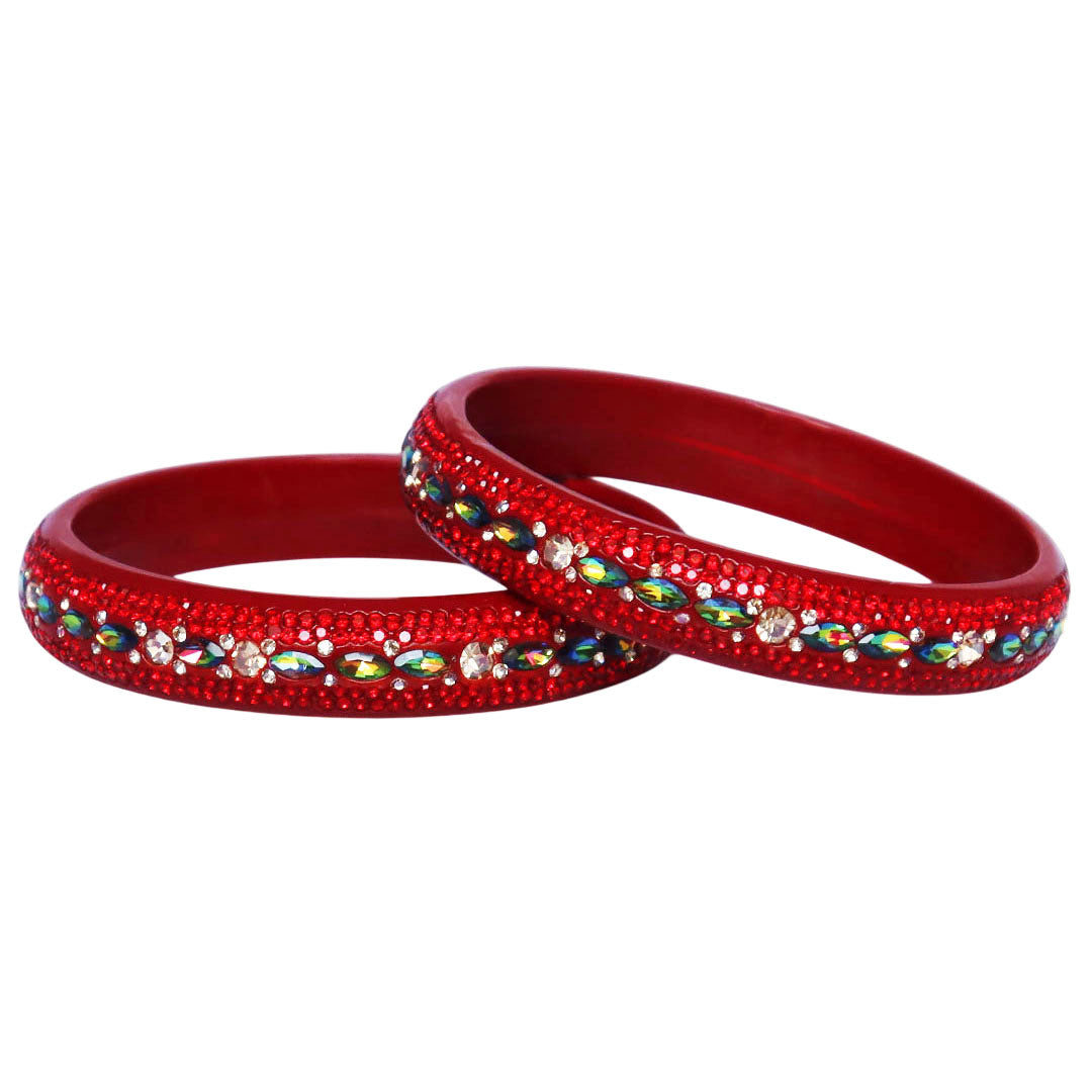 Women’s Lac Kada Jewelry in Latest Artifical Stones Design