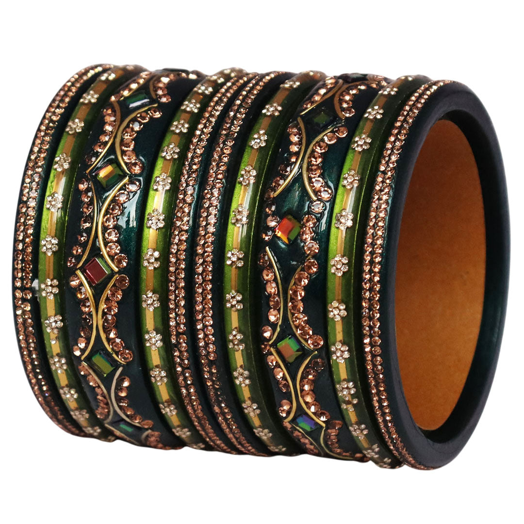 Handcrafted Lac Short Bangles for Marriage & Festival Functions