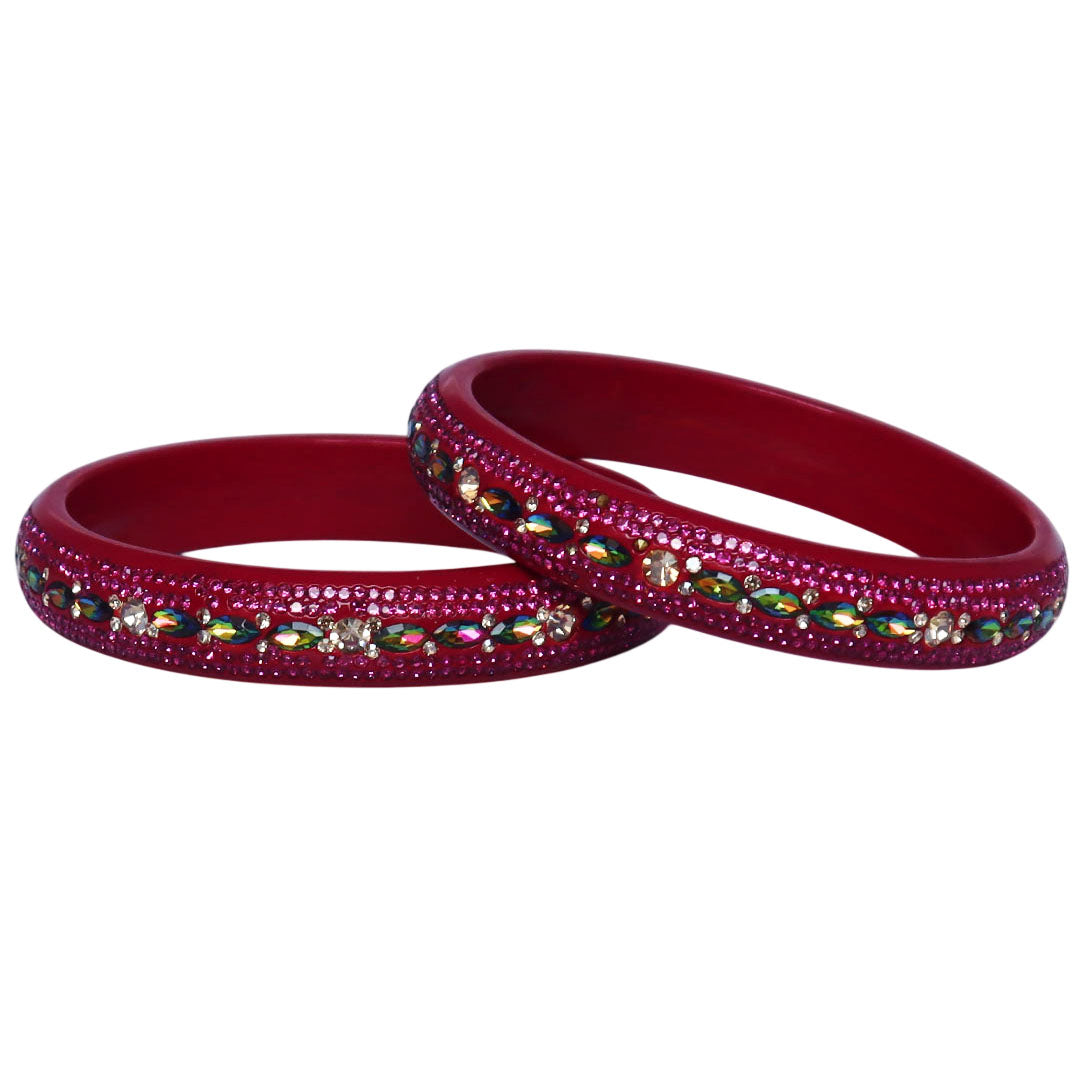 Women’s Lac Kada Jewelry in Latest Artifical Stones Design