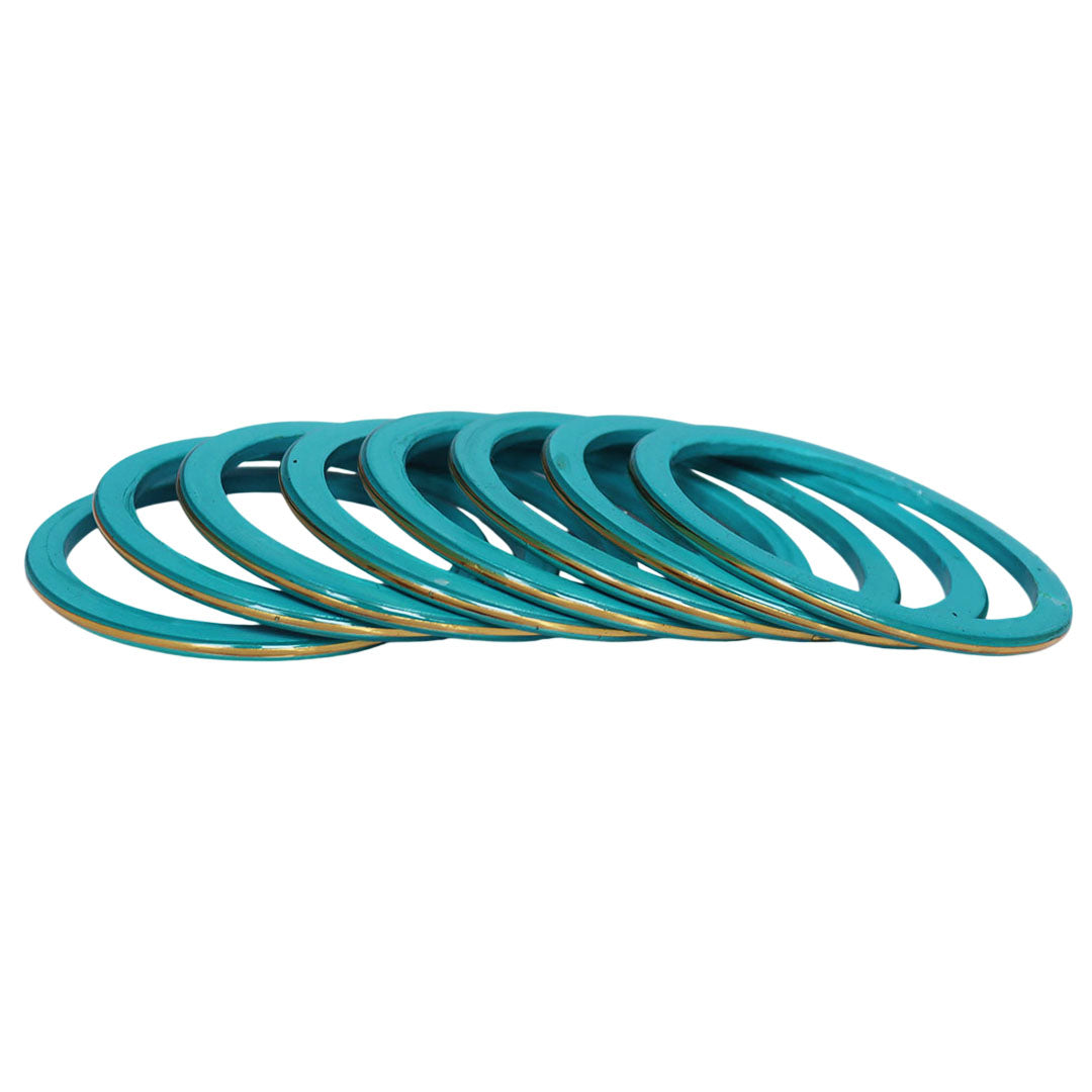 Rajasthani lac bangles with Golden Paat work for women