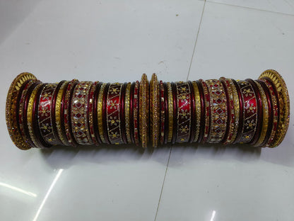 Lac Bridal Bangle Set For Women