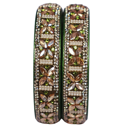 Premium Handmade Lac Kundan Kada for Bridal and Festive Wear