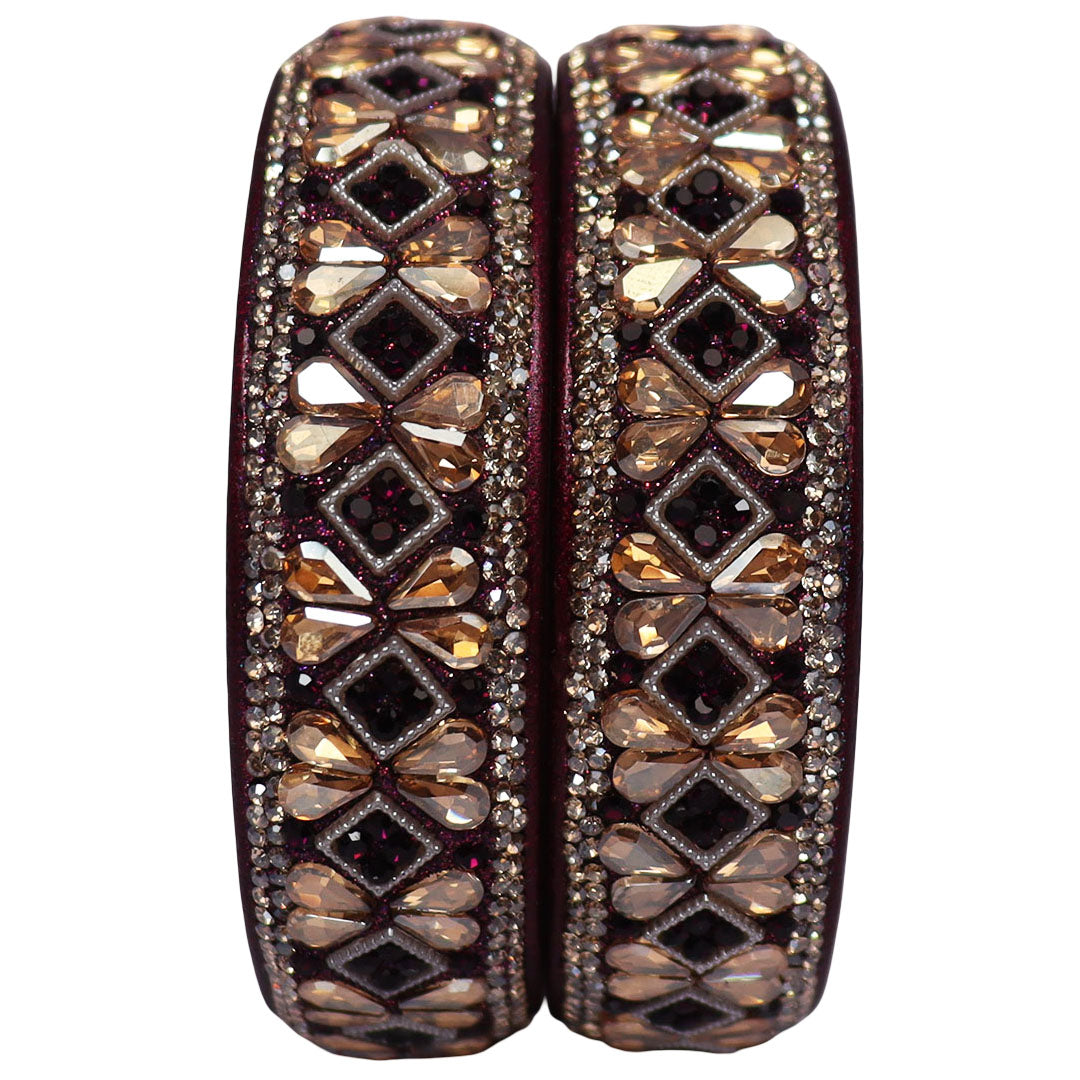 Jaipuri Designer Lac Kada Bangles For Women With Latest Kundan Design