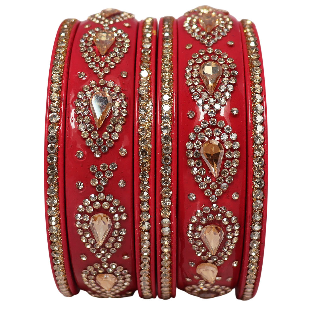 Raksha Bandhan Special Pure Lac Short Bangles Set For Sister
