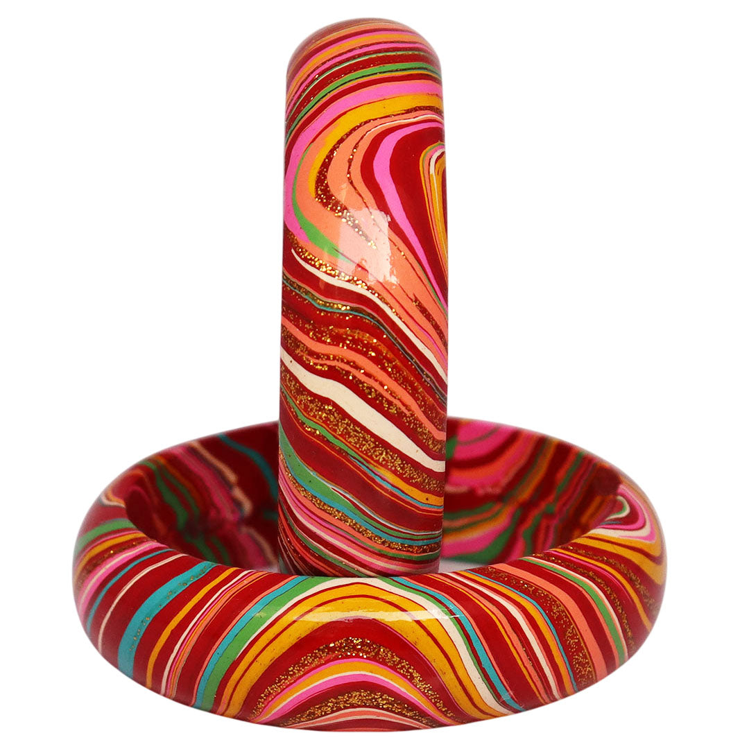 Stylish Wave Pattern Lac Kada Bangles for Wedding & Party Wear