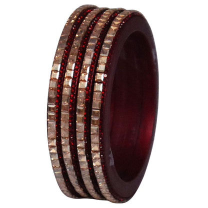 Handcrafted Lac Bangles – Rajasthani Kundan Design for Weddings