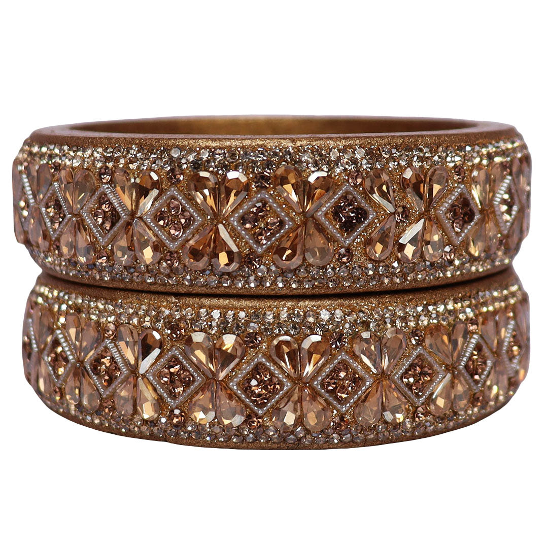 Jaipuri Designer Lac Kada Bangles For Women With Latest Kundan Design