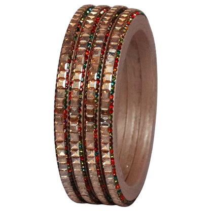 Handcrafted Lac Bangles – Rajasthani Kundan Design for Weddings