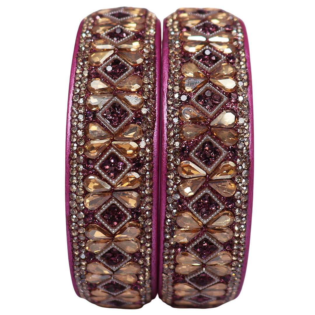 Jaipuri Designer Lac Kada Bangles For Women With Latest Kundan Design