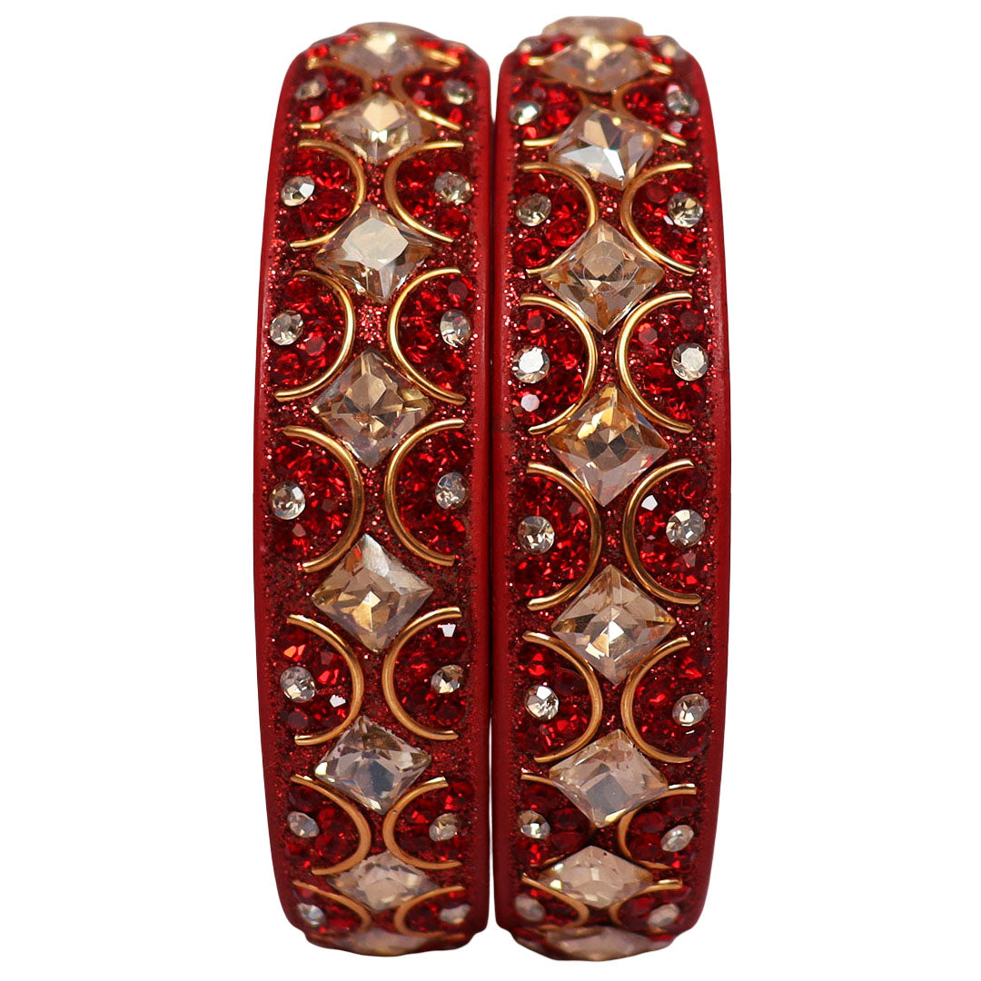 Jaipuri Fancy Lac Kada Bangles For Women With Latest Kundan Design